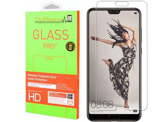 DrPhone Huawei P20 Glas - Glazen Screen protector - Tempered, Telecommunicatie, Mobiele telefoons | Hoesjes en Frontjes | Overige merken