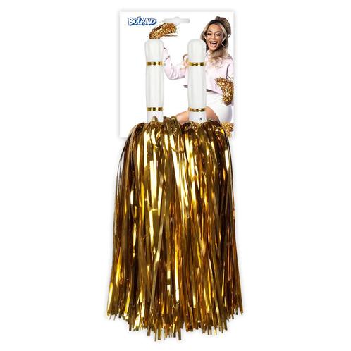 Gouden Pompons Metallic, Hobby en Vrije tijd, Feestartikelen, Nieuw, Verzenden