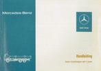 1975 Mercedes Benz Zware Vrachtwagens 3 assen Instructieboek, Verzenden