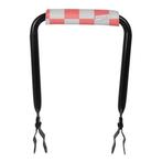 Hooodie Rugsteun Rugleuning  zwart met Pink Checkers rugkuss, Verzenden, Nieuw