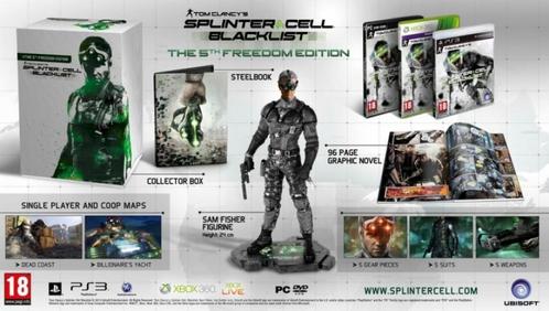 Tom Clancys Splinter Cell Blacklist (5th Freedom Edition..., Spelcomputers en Games, Games | Sony PlayStation 3, Gebruikt, Vanaf 12 jaar