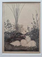 Jan Mankes (1889-1920) - Muizen in het veld