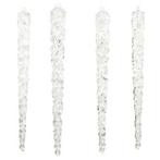 IJspegel kerst ornament | Decoris | 4 stuks, Verzenden, Nieuw