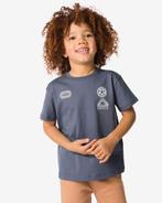 HEMA Kinder T-shirt voetbal donkergrijs, Verzenden, Nieuw