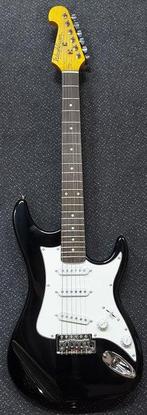Washburn - Sonamaster Series, stratocaster-model, black - -, Nieuw