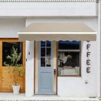 TRUUSK Alu-Gelenkarm Zonnescherm 3,95m Beige - Voor Balkon &, Verzenden, Nieuw