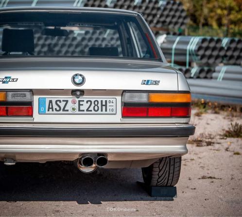 FOX BMW E28 518i zonder katalysator einddemper - 2x88x74 Typ, Auto-onderdelen, Uitlaatsystemen, Nieuw, Verzenden
