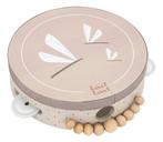 Label Label Nougat Houten Tamboerijn LLWT-04571, Kinderen en Baby's, Speelgoed | Houten speelgoed, Verzenden, Nieuw