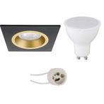 Voordeelset LED Spot Set - Pragmi Rodos Pro - GU10 Fitting -, Metaal of Aluminium, Nieuw, Ophalen of Verzenden, Led