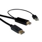HDMI naar DisplayPort actieve kabel - HDMI 2.0 /, Audio, Tv en Foto, Overige Audio, Tv en Foto, Nieuw, Ophalen of Verzenden