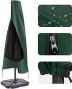 El Jardin - Zweefparasolhoes - groen - 300 cm - parasolbe..., Nieuw, Verzenden