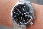Horloge IWC Pilot Chronohgraph 2005 Watch + Service papieren, Overige merken, Staal, Gebruikt, Staal