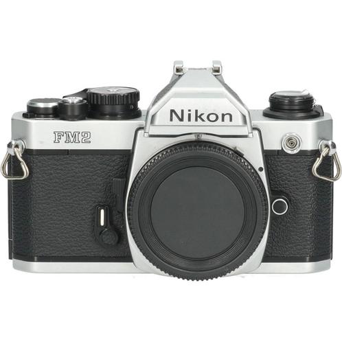 Nikon FM2 Analoog - Zilver CM3165, Audio, Tv en Foto, Fotocamera's Analoog, Gebruikt, Nikon, Ophalen of Verzenden