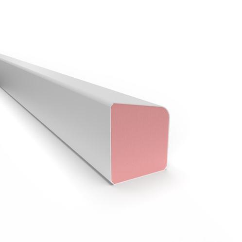 Kunststof, buigbare Durodeen glaslat D17-15 kleur wit-3500 m, Doe-het-zelf en Verbouw, Glas en Ramen, Nieuw, Ophalen of Verzenden