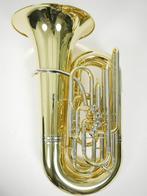 Bes Bas VDG Met 4 front ventielen lichte transport schade, Muziek en Instrumenten, Blaasinstrumenten | Tuba's, Nieuw, Ophalen of Verzenden