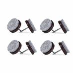Benson Antikrasvilt set met nagel - 8 stuks - Ø 24 mm - B.., Doe-het-zelf en Verbouw, Hout en Planken, Ophalen of Verzenden, Nieuw
