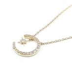 Zonder Minimumprijs - Ketting met hanger - 14 karaat Geel, Sieraden, Tassen en Uiterlijk, Antieke sieraden