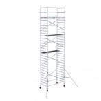 Tweedehands Euroscaffold rolsteiger 135x250 10,2m werkhoogte, Ophalen of Verzenden, Nieuw, Rolsteiger of Kamersteiger, 5 meter of hoger