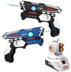 NIEUW: 2 KidsFun Laserguns + Projector - Binnen lasergamen, Nieuw, Ophalen of Verzenden