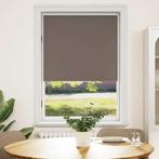 vidaXL Rolgordijn verduisterend 100 x 175 cm koffiebruin, Verzenden, Nieuw, Bruin