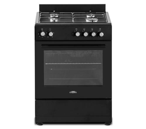 Gasfornuis 60cm Everglades, Witgoed en Apparatuur, Fornuizen, Vrijstaand, 4 kookzones, Energieklasse A of zuiniger, Grill, Hete lucht