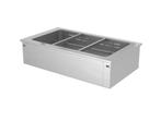 GGM Gastro | Bain marie inbouw - 1,1m - 3x GN 1/1 | BA116A |, Verzenden, Nieuw in verpakking