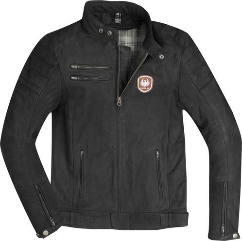 Merlin Alton Zwart Leren Motorjas, Motoren, Kleding | Motorkleding, Heren, Nieuw met kaartje, Jas | textiel, Verzenden