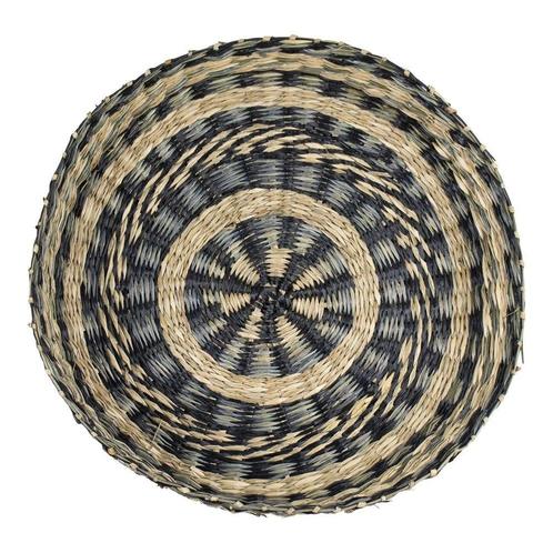 Wanddecoratie Zeegras mandje zwart dicht, Tuin en Terras, Tuinwanddecoratie, Verzenden