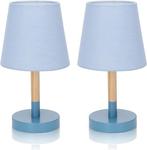 Aigostar Nachtlampje - Bedlamp - Tafellamp - E14 - 2 stuks, Huis en Inrichting, Verzenden, Nieuw