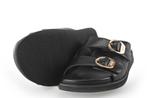 Bershka Sandalen in maat 40 Zwart | 10% extra korting, Verzenden, Zwart, Gedragen, Sandalen of Muiltjes