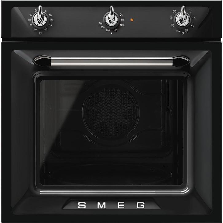 Smeg SF6905N1 inbouw oven - zwart - Victoria serie, Witgoed en Apparatuur, Ovens, Inbouw, Hete lucht, Nieuw, Oven met grill, 45 tot 60 cm