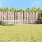 vidaXL Konijnenkooi Zilver 400 x 78 x 78 cm Gegalvaniseerd, Dieren en Toebehoren, Knaagdieren en Konijnen | Hokken en Kooien, Verzenden