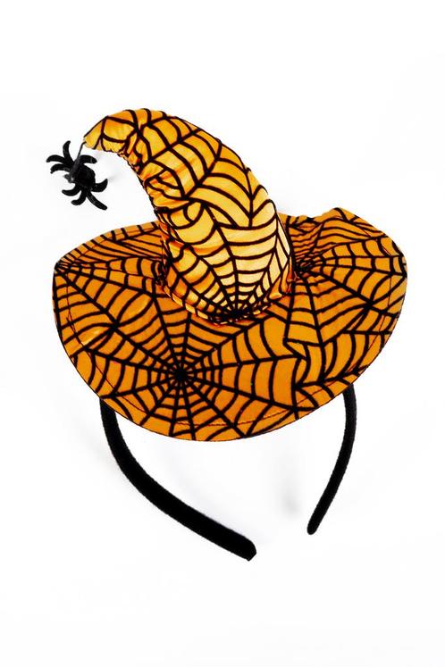 Haarband Heksenhoed Oranje Heks Diadeem Hoed Halloween Toven, Kleding | Dames, Carnavalskleding en Feestkleding, Accessoires, Nieuw