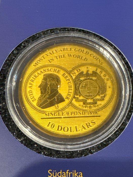 Salomonseilanden. 10 Dollars 2017 Krügerrand Single 9 Pond, Postzegels en Munten, Munten | Europa | Niet-Euromunten