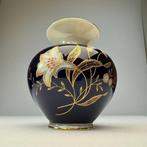 Limoges, Jean Haviland - Vaas - Elegant kobaltblauwe, Antiek en Kunst, Antiek | Glas en Kristal