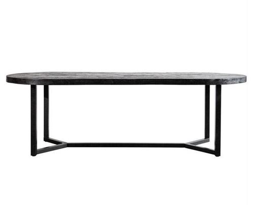 Eettafel Denzel Mangohout | Eleonora-240 x 100, Huis en Inrichting, Tafels | Eettafels, Nieuw, Ophalen of Verzenden