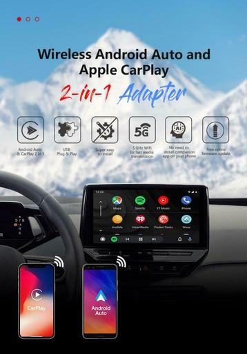 Wireless Carplay / Android Auto  /Netflix Youtube
