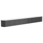 Stalen Plantenbak 332cm Antraciet | Tweedekansje | OP=OP, Tuin en Terras, 100 cm of meer, Nieuw, Ophalen of Verzenden, Metaal