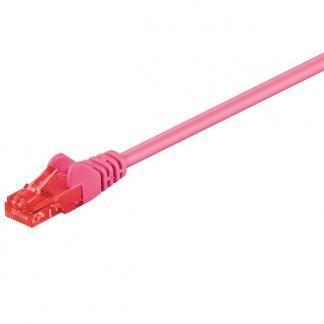Netwerkkabel | Cat6 U/UTP | 7.5 meter (Roze), Computers en Software, Pc- en Netwerkkabels, Nieuw, Verzenden