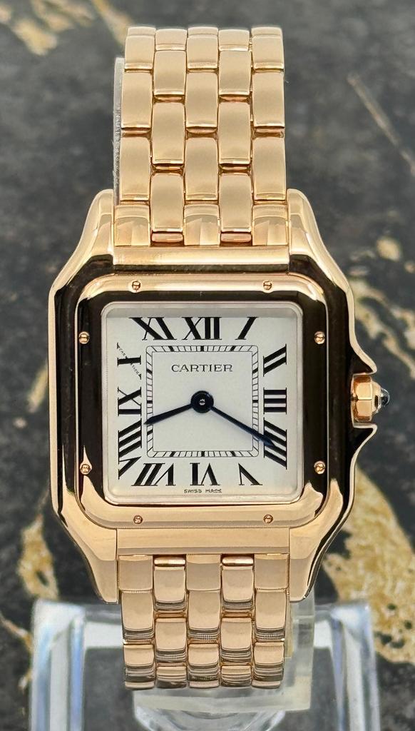 Cartier Panthère de Cartier Medium - Rose Gold - WGPN0061, Sieraden, Tassen en Uiterlijk, Horloges | Dames, Polshorloge, Nieuw