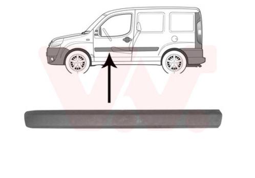 DEURBEKLEDING VOOR FIAT DOBLO 2001-2005 735417817, Auto diversen, Auto-accessoires, Nieuw, Ophalen of Verzenden