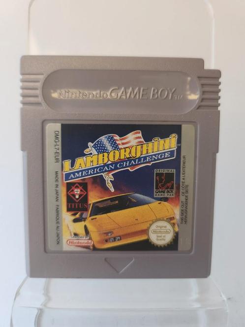 Lamborghini American Challenge Nintendo Game Boy, Spelcomputers en Games, Games | Nintendo Game Boy, Ophalen of Verzenden