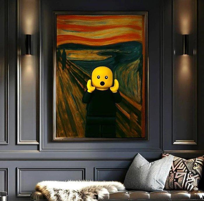 I_KONIQ - The Lego Scream in Munch Style, Kinderen en Baby's, Speelgoed | Duplo en Lego