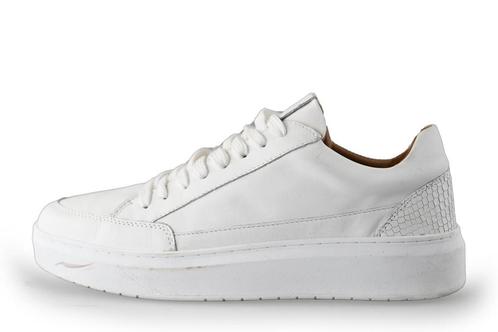 Clay Sneakers in maat 44 Wit | 10% extra korting, Kleding | Heren, Schoenen, Wit, Zo goed als nieuw, Sneakers of Gympen, Verzenden
