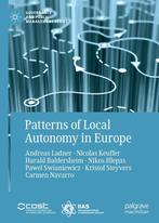 Patterns of Local Autonomy in Europe 9783319956411, Verzenden, Zo goed als nieuw, Andreas Ladner