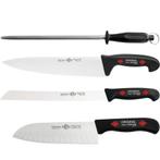 Eikaso Solingen Professionele slagersmessenset – 4-delig.., Ophalen of Verzenden, Nieuw, Kunststof, Bestekset