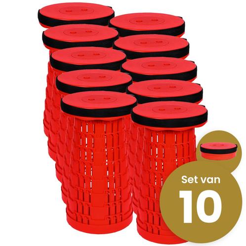 Set Van 10 Stuks ! Alora Opvouwbare Kruk Extra Strong - Vol, Huis en Inrichting, Keuken | Keukenbenodigdheden, Nieuw