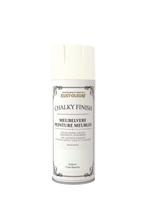 Rust oleum chalky finish meubelverf 400 ml, krijtwit,, Verzenden, Nieuw