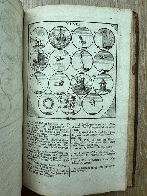. - Emblems, For the Entertainment and Improvement of Youth, Antiek en Kunst, Antiek | Boeken en Bijbels