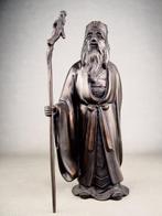 Brons - Minemitsu  - Figurine van Jurojin , een van de